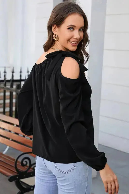Asymmetric Off Shoulder Blouse - Fashionfitz