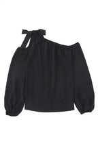 Asymmetric Off Shoulder Blouse - Fashionfitz