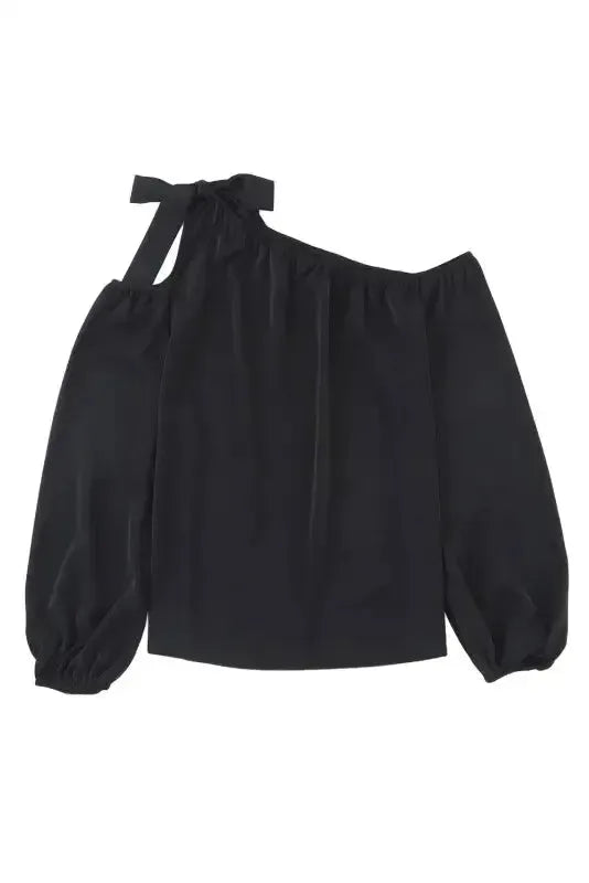 Asymmetric Off Shoulder Blouse - Fashionfitz