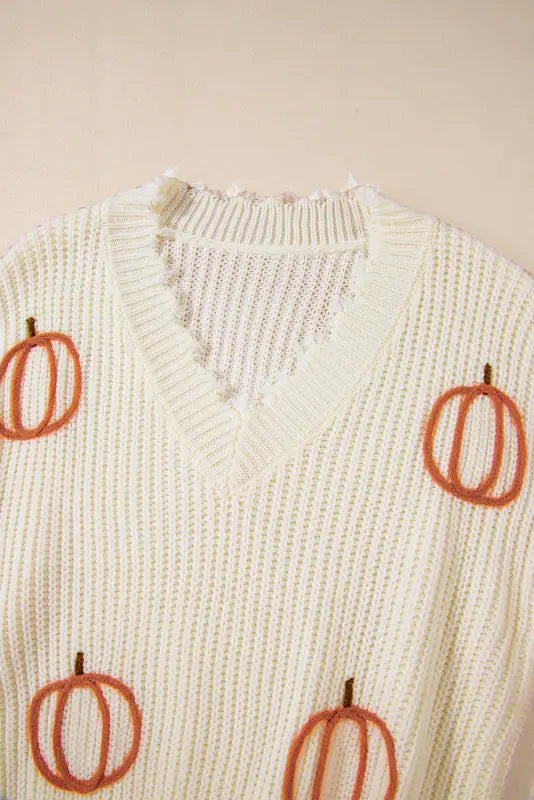 Autumn charm cable knit sweater