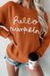 Hello pumpkin graphic sweater | autumn charm | fashionfitz