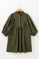 Autumn empire corduroy dress - vineyard green | fashionfitz