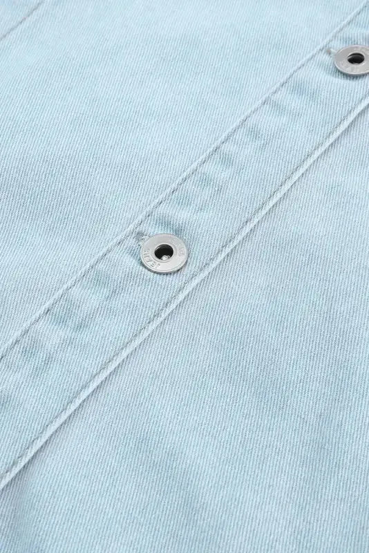 Azure Breeze Denim Jacket - Fashionfitz