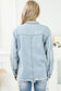 Azure breeze denim jacket - jackets