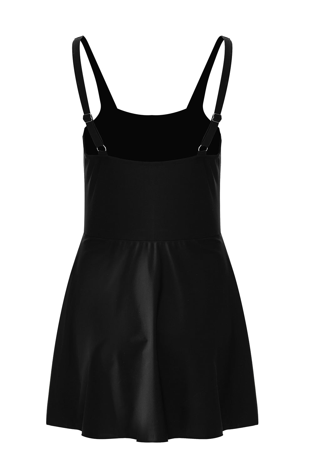 Sleek Side-Tied Swim Dress