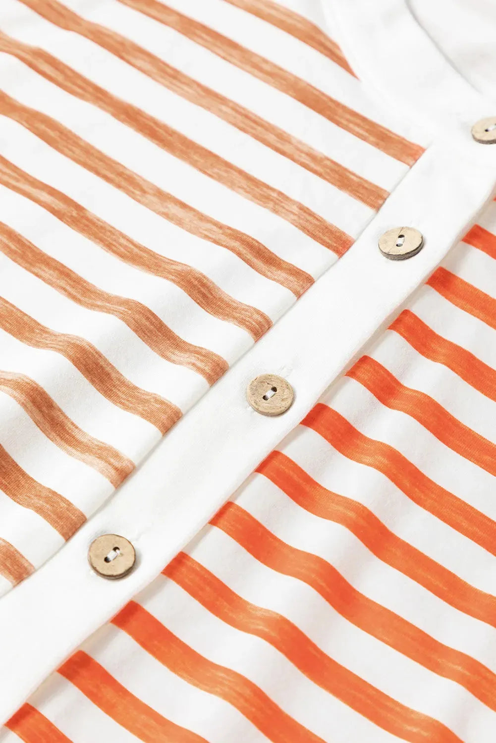 Oversized Sleeveless Wide Leg Jumpsuit - Orange Stripe - Fashionfitz