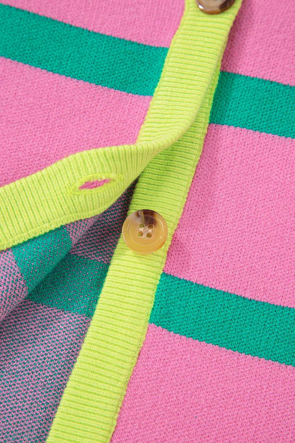 Urban Stripe Loose Cardigan