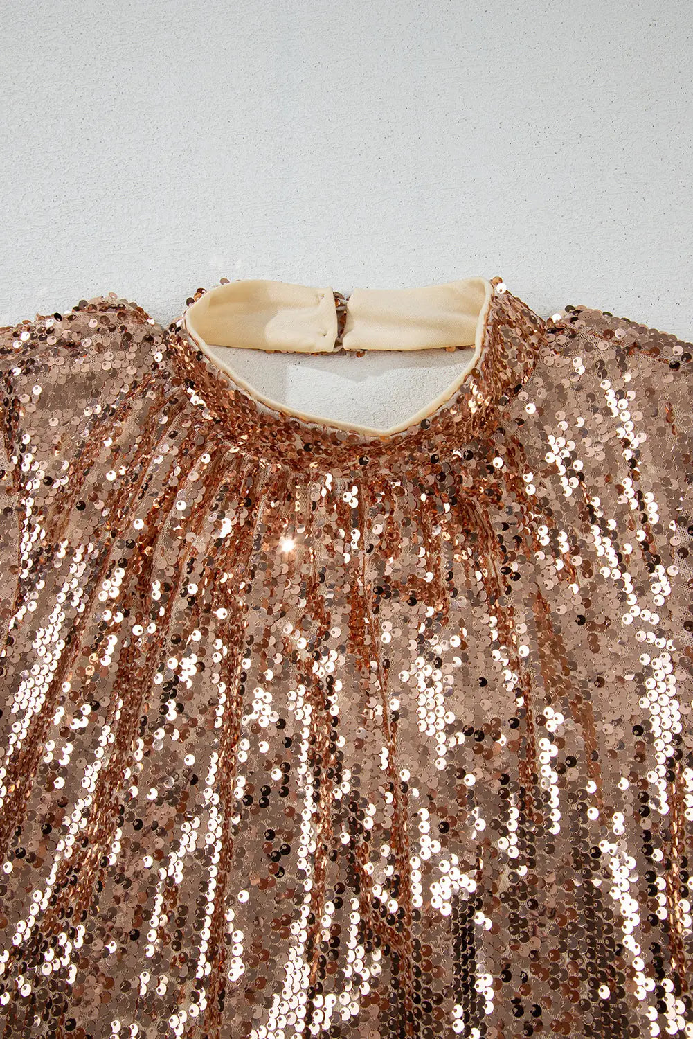 Gold sequin cutout dress – ultimate party outfit | dazzling sequins back