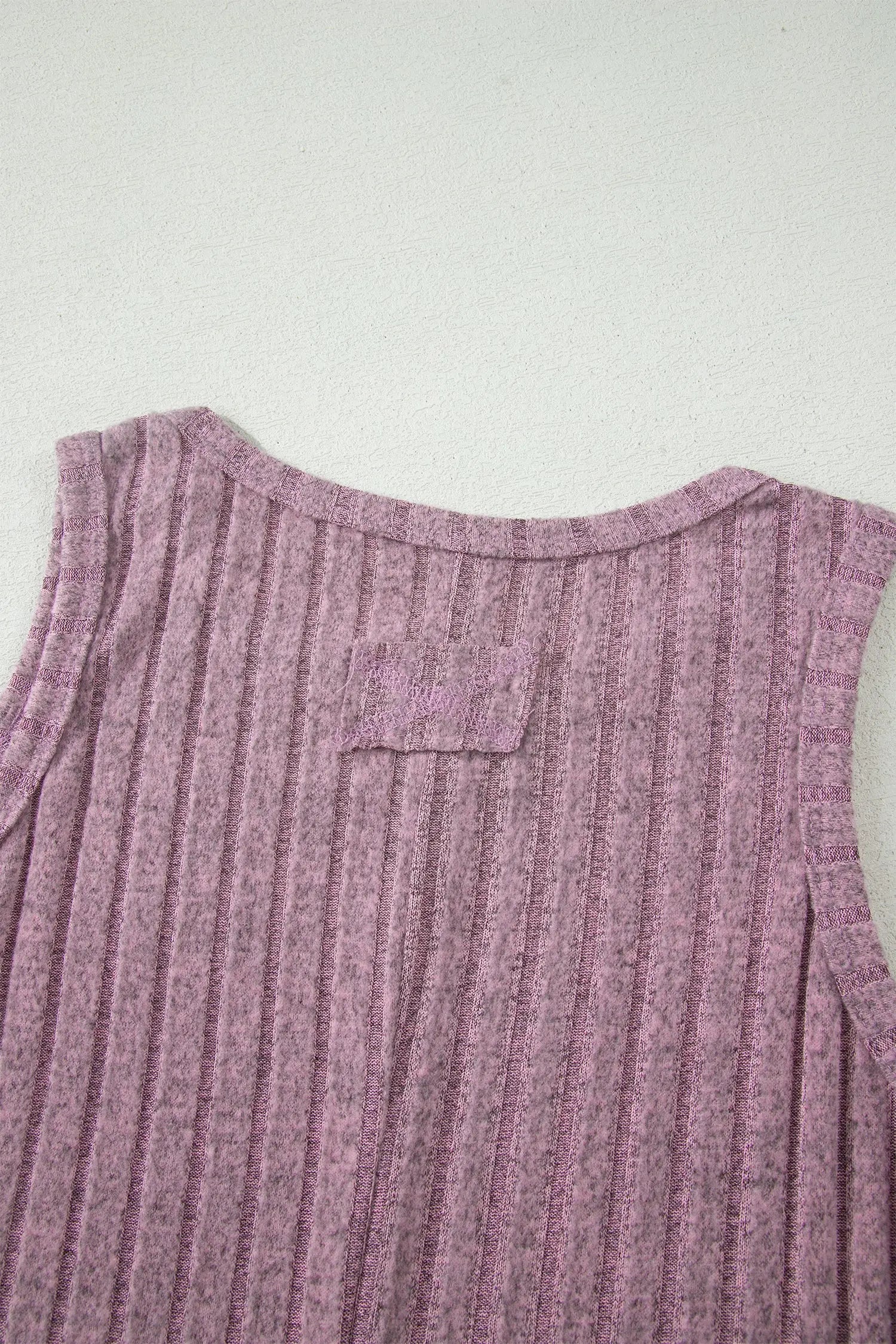 Slim ribbed mineral wash tank top tops