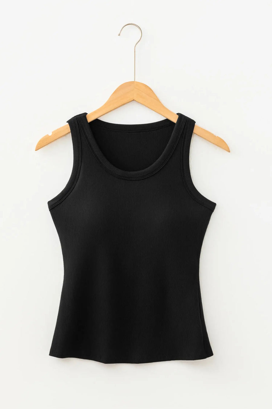 Slim Ribbed Padded Tank Top Women UK