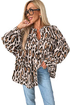 Leopard Luxe Oversized Shirt