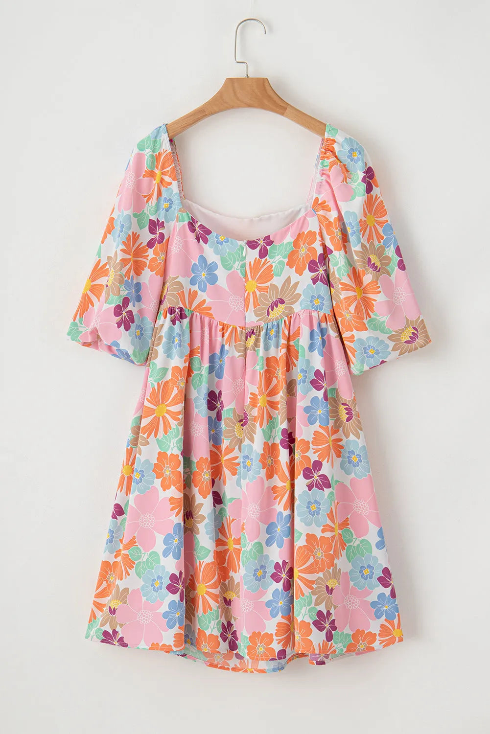 Summer Floral Babydoll Dress - Fashionfitz