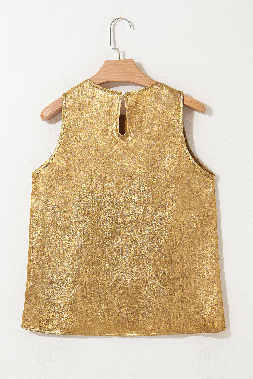 Gold Metal Tank Top