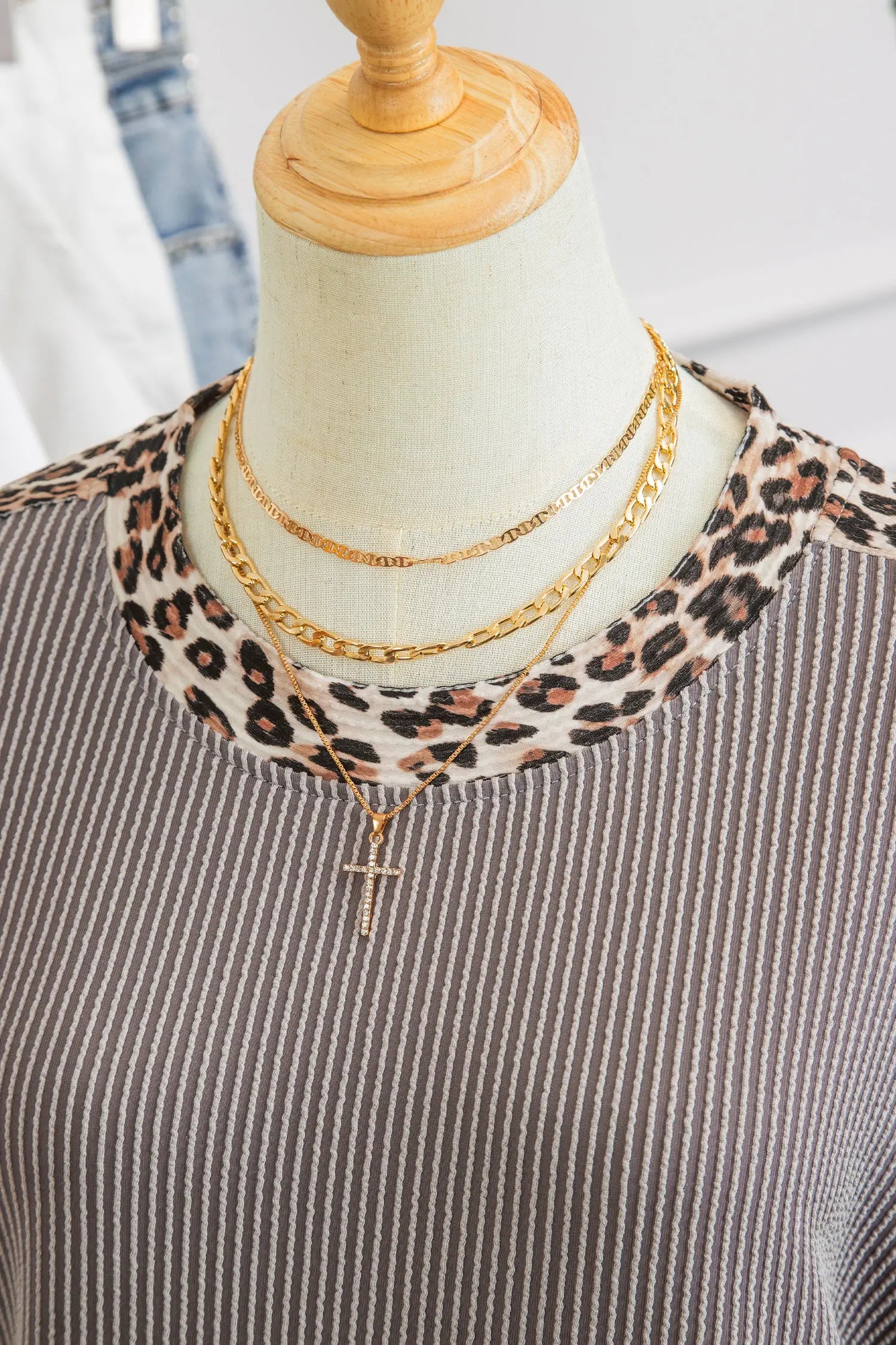 Leopard trim twist ribbed short set two piece outfit sets