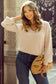 Back bow knit sweater - chic elegant | fashionfitz