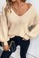 Back bow knit sweater - chic elegant | fashionfitz