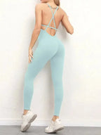 Balance Time Active Jumpsuit - Fashionfitz