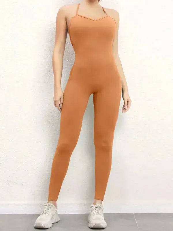 Balance Time Active Jumpsuit - Fashionfitz