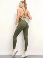 Balance Time Active Jumpsuit - Fashionfitz