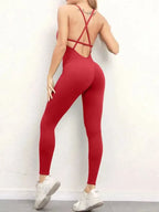 Balance Time Active Jumpsuit - Fashionfitz