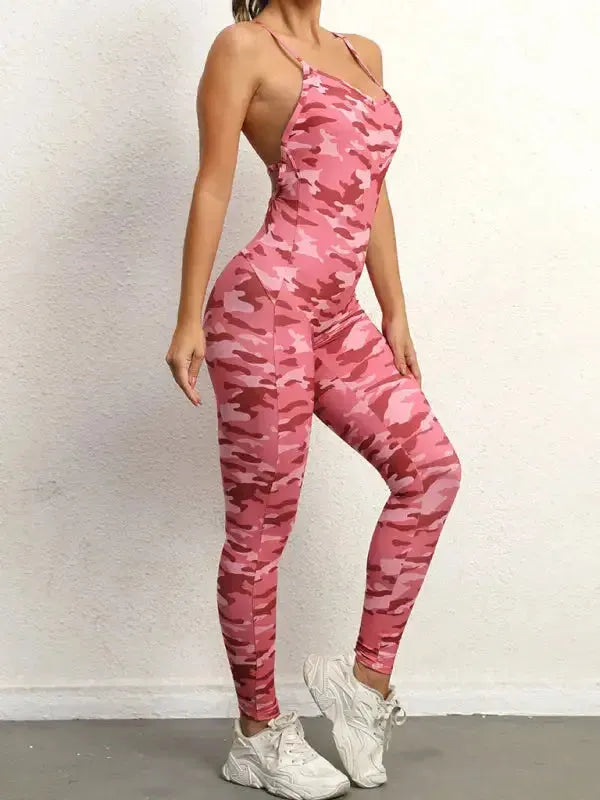 Balance Time Active Jumpsuit - Fashionfitz