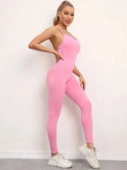 Balance Time Active Jumpsuit - Fashionfitz