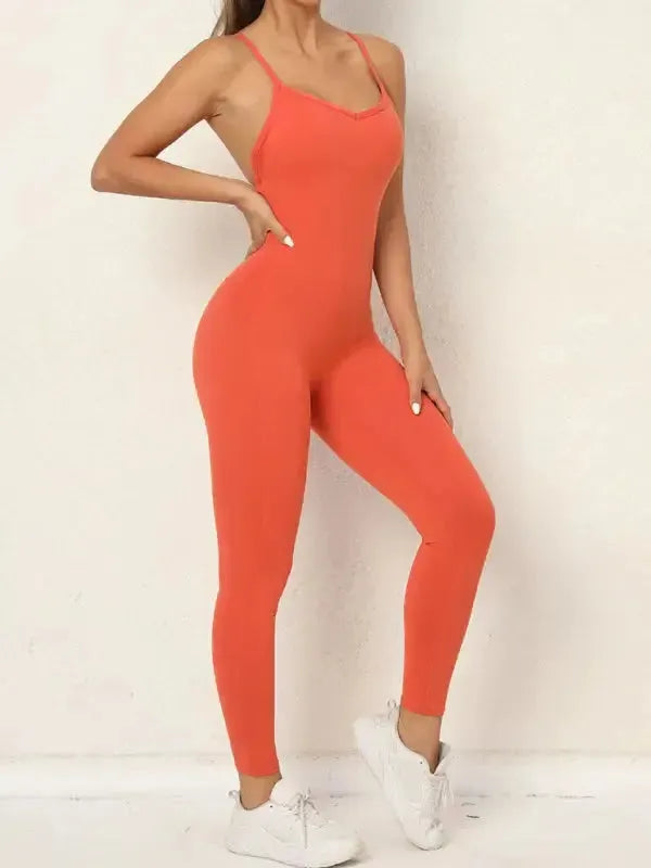 Balance Time Active Jumpsuit - Fashionfitz