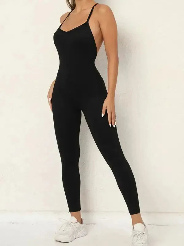 Balance Time Active Jumpsuit - Fashionfitz