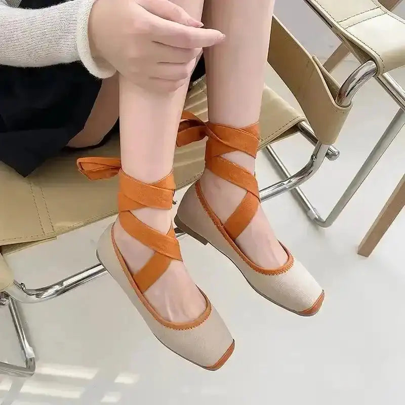 Ballet Flats - Elegant Ballerina Shoes - Fashionfitz
