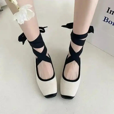 Ballet Flats - Elegant Ballerina Shoes - Fashionfitz