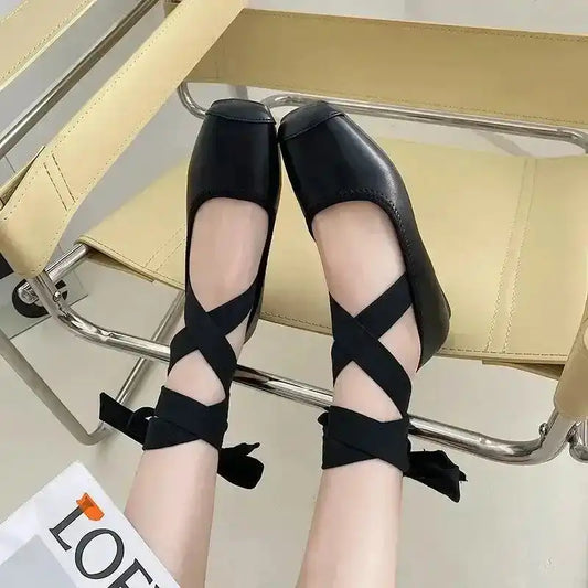 Ballet Flats - Elegant Ballerina Shoes - Fashionfitz