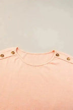 Bat Sleeve Casual Tee - Fashionfitz