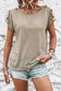 Bat sleeve casual tee - smoke gray / s / 97% polyester + 3% elastane - t-shirts