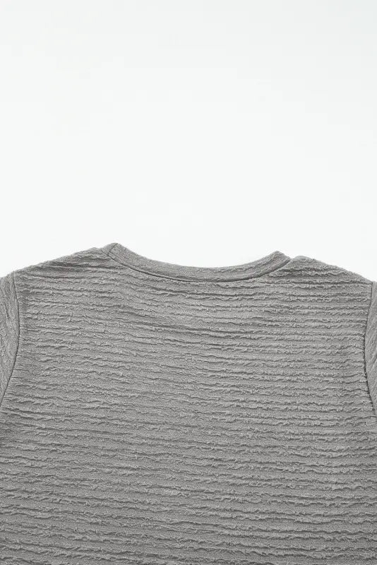 Batwing sleeve crew neck t shirt - tops/tops & tees