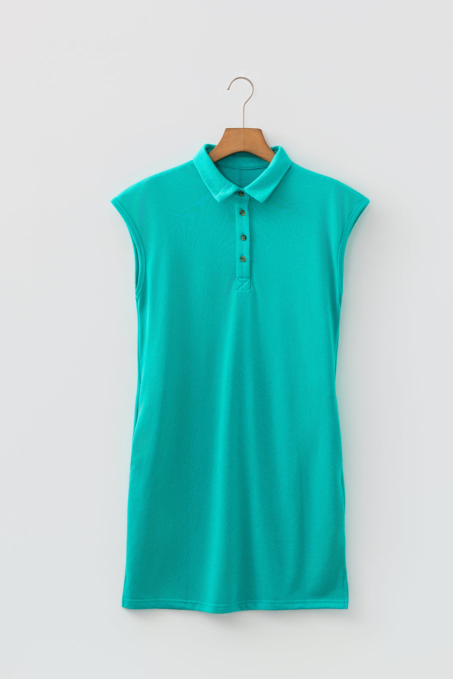 Polo Shirt Dress Women UK | Sea Green