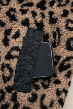 Khaki Leopard Crop Jacket