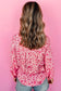 Pink Floral Lightweight Blouse