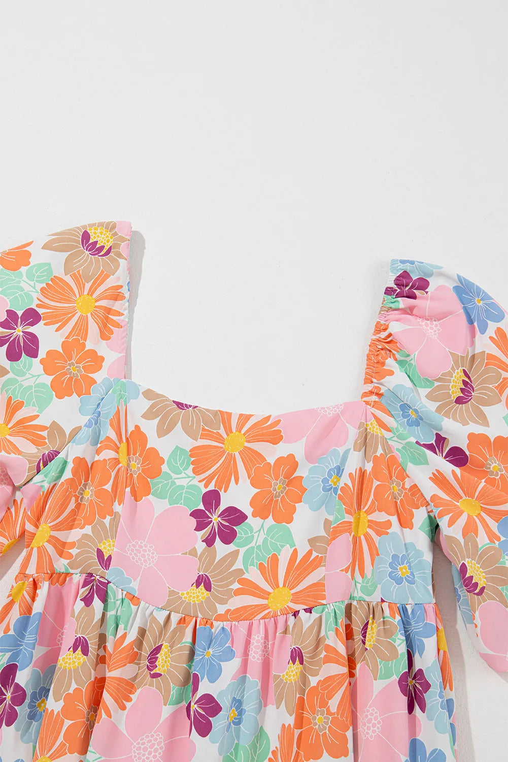 Summer Floral Babydoll Dress - Fashionfitz