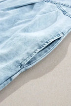 Beau Blue Denim Dress - Fashionfitz