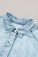 Beau Blue Denim Dress - Fashionfitz