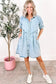 Beau Blue Denim Dress - Fashionfitz