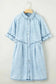 Beau Blue Denim Dress - Fashionfitz