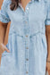 Beau Blue Denim Dress - Fashionfitz