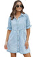 Beau Blue Denim Dress - Fashionfitz