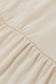 Embellished Puff Sleeve Tiered A-line Dress - Fashionfitz