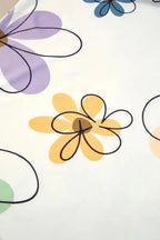 Beige Sweet Floral Tank Top - Fashionfitz