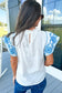 Belle blouse - white embroidered ruffled sleeve frilled collar - blouses