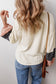 Patchwork Petals Knit Blouse