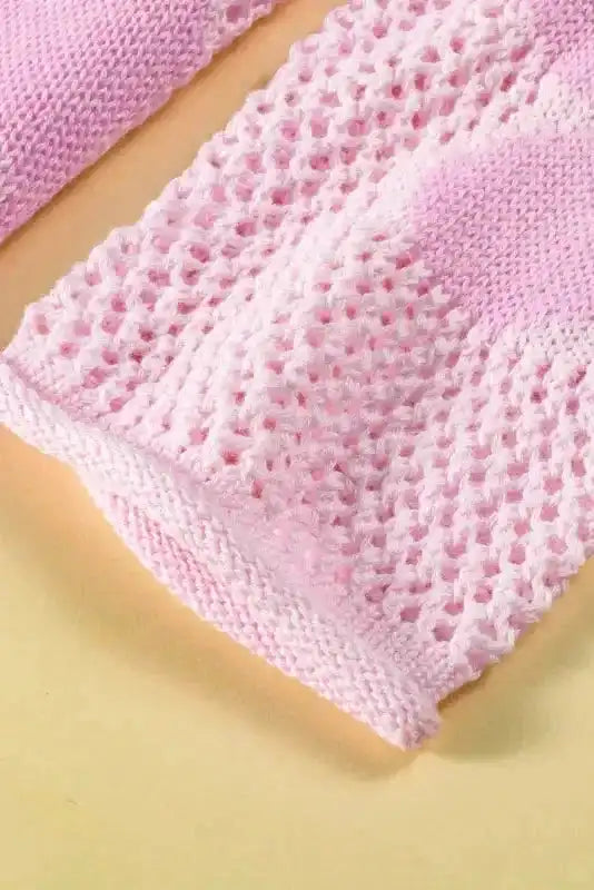 Big Flower Summer Knit Sweater - Fashionfitz