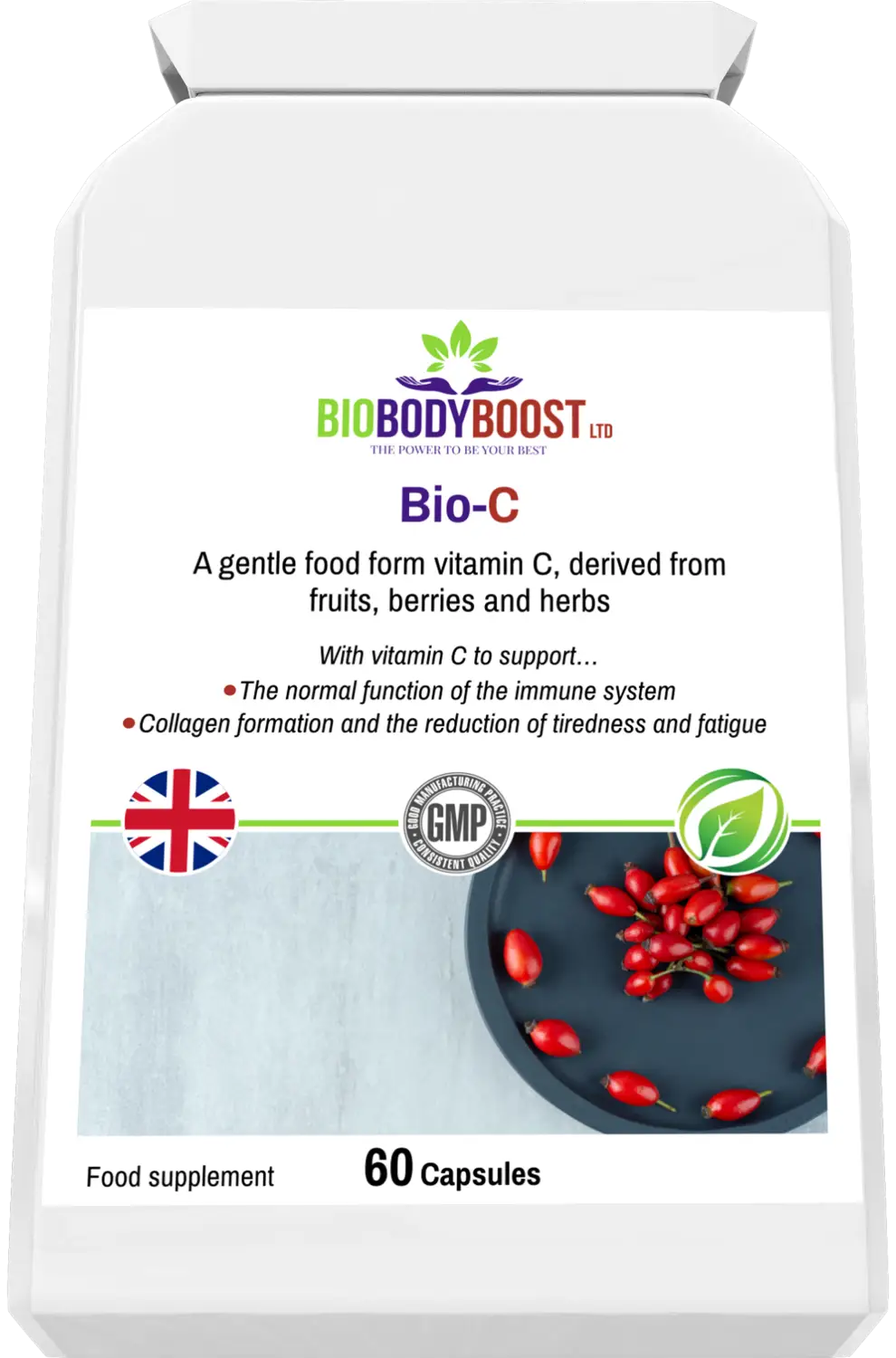 Bio-c non-acidic food form vitamin c - vitamins &